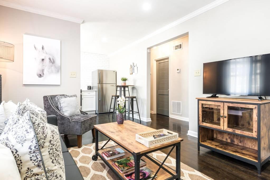 Stylish Onebedroom In Popular Virginia Highland Атланта Екстер'єр фото